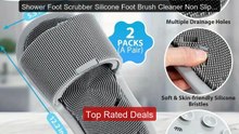 Shower Foot Scrubber Silicone Foot Brush Cleaner Non Slip S... -- Top Pick 2026 | Unbeatable Price!