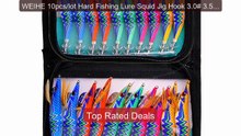 WEIHE 10pcs/lot Hard Fishing Lure Squid Jig Hook 3.0# 3.5# Wo... -- Amazing Value 2026 | Must Have!