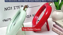 Ins Decorative Mirror Apple Shape Makeup Mirror Desktop Cosmetic M... -- Best Deal 2026 | Shop Now!