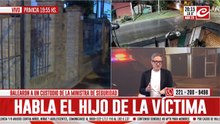 Habla Ezequiel, hijo del subcomisario baleado: "Mi padre se encuentra bien"