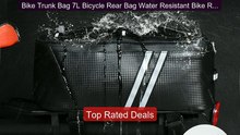 Bike Trunk Bag 7L Bicycle Rear Bag Water Resistant Bike Rack Bag wi... -- Top Rated 2026 | Buy Now!