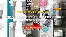 Ultimate Guide to the Best Top 5 Drain Pipe Plugs For Odor Prevention - Bathroom Sewer Seal Ring Anti odor Leak Proof Ki...