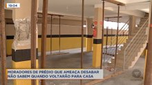 Moradores de prédio que pode cair em Vila Velha não sabem quanto poderão voltar para casa