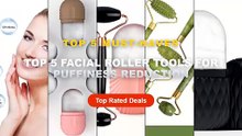 Why Everyone Is Buying Top 5 Facial Roller Tools For Puffiness Reduction - Ice Face Roller, Reusable Silicone Mold Face ...