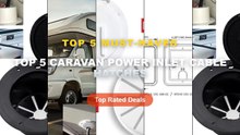 Amazing Top 5 Caravan Power Inlet Cable Hatches You Need To See - RV Electrical Cable Hatch 5inch Electric Cord Cover fo...