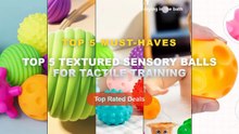 Best Top 5 Textured Sensory Balls For Tactile Training on AliExpress | Review - Baby Textured Multi Ball Set Soft Rubber...