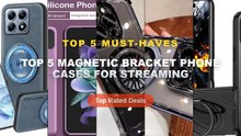 Don't Buy Top 5 Magnetic Bracket Phone Cases For Streaming Before Watching This! - 360° Magnetic Bracket Phone Case For ...