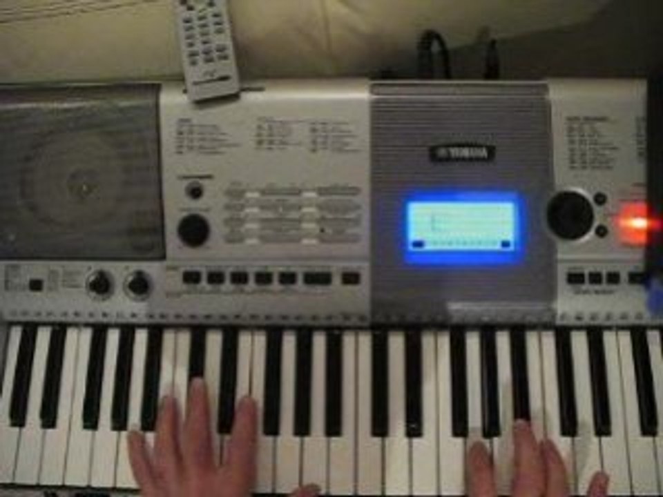 Comment jouer Je t'écris au piano de Grégory Lemarchal