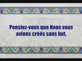Un rappel pour les gens doués de raison