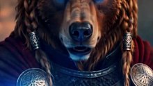 Wolf Doctor Doom vs Bear Thor animation made with AI part 1, who do you think wins? Comment PROMPT