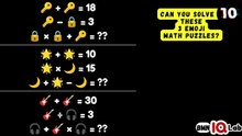 #ProveMeWrong 😈 Can You Solve These 3 Emoji Math Puzzles? 🧮
