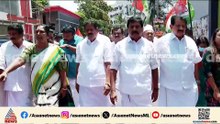 തിരുവനന്തപുരം ഡിസിസി ഓഫീസ് ആക്രമണത്തിൽ പ്രതിഷേധ മാർച്ചുമായി കോൺഗ്രസ്