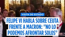 Felipe VI pide más colaboración a la UE ante la crisis en Ceuta y califica de "inaceptable" la situación