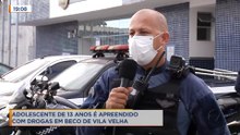 Adolescente de 13 anos é apreendido com drogas em Vila Velha