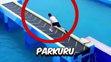 Komik Engelli Parkur Girişimi 😂