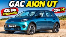 2026 GAC AION UT: 204 PS, 60-kWh-Akku und viel Ausstattung