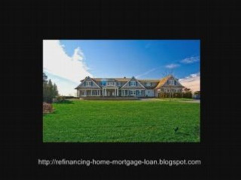 Refinancing Home Mortgage Loans