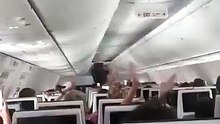 Aplausos e festejos. Revelado momento em que avião da FlyDubai aterra