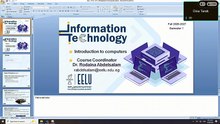 💻 Lecture 2 - Introduction to Computers | Dr. Dina Tarek | EELU