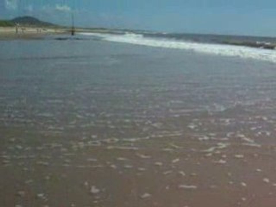walking on the beach ;)