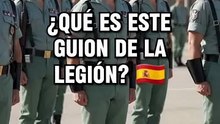 ¿Qué es el guion que lleva La Legión?