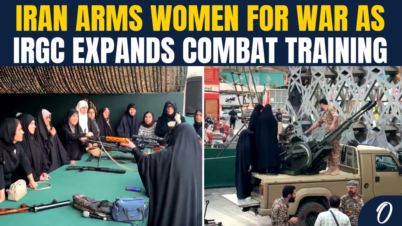 IRGC Trains Iranian Women For Battle: Rifles, Drones And Urban Warfare Training Expand