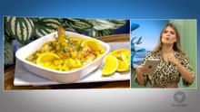 Espaço Gourmet frango ao molho de laranja, mostarda e mel