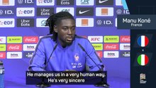 'Global icon' Zidane giving confidence to France - Kone