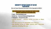 Courses4sale.com — Banknifty option course by nayan Phokarkar