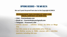 Courses4sale.com — Options Decoded – The Mr Delta