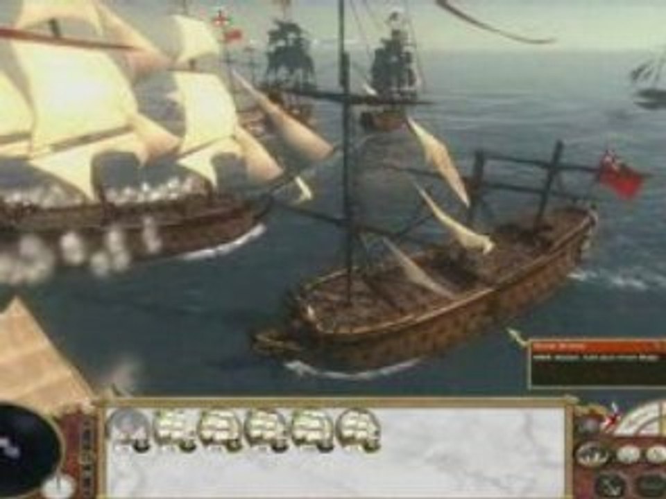 EMPIRE: TOTAL WAR - Gameplay des batailles navales