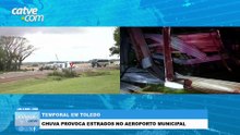 Prefeito de Toledo diz que destruição no aeroporto era inimaginável