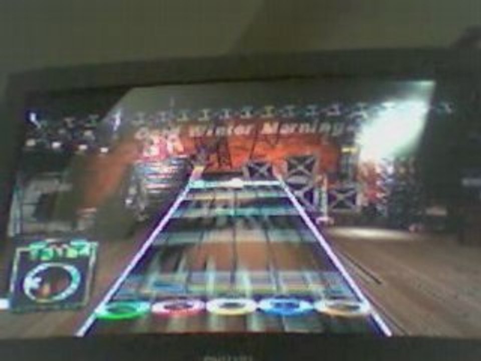 Thourgh the Fire and flammes Guitare hero 3