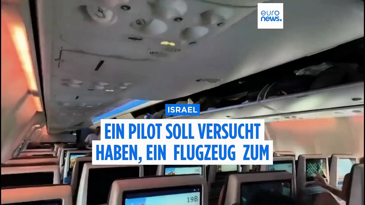 Terror im Cockpit: Passagiere verhindern Flugzeugentführung