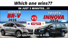 2026 Honda BR-V vs 2026 Toyota Innova | 3-Minute Car Battle