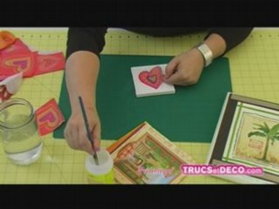 Technique du serviettage  par Trucsetdeco.com