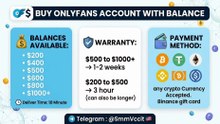#43 Best Places to Buy OnlyFans Account With Balance Available