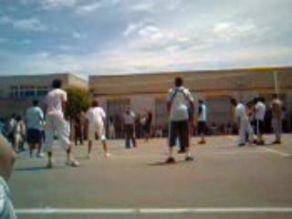 Finale du tournoi de volley, collège Jean-Jaurès 2008
