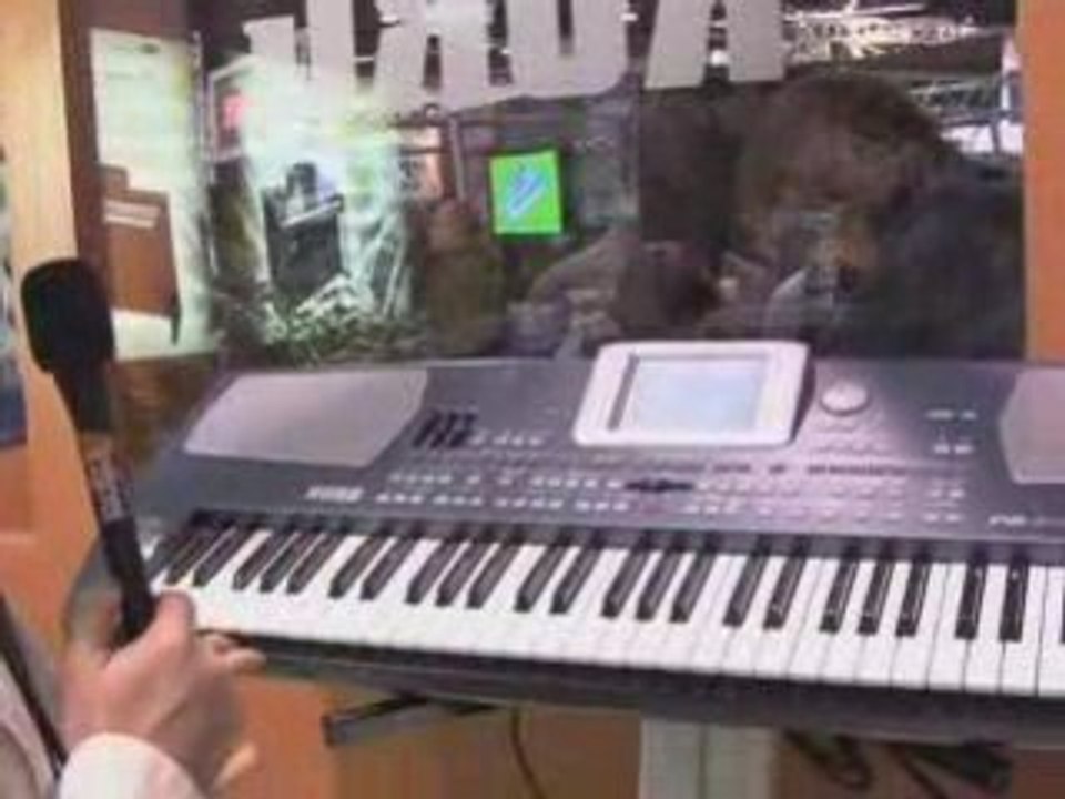 Reportage korg pa500 namm08