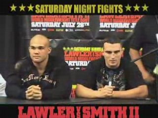 EliteXC-Post Presser-Robbie Lawler vs Scott Smith