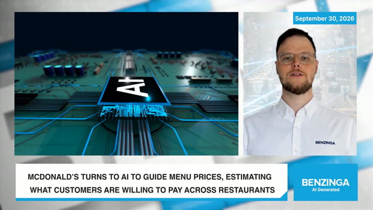 McDonald’s Leans On AI Pricing