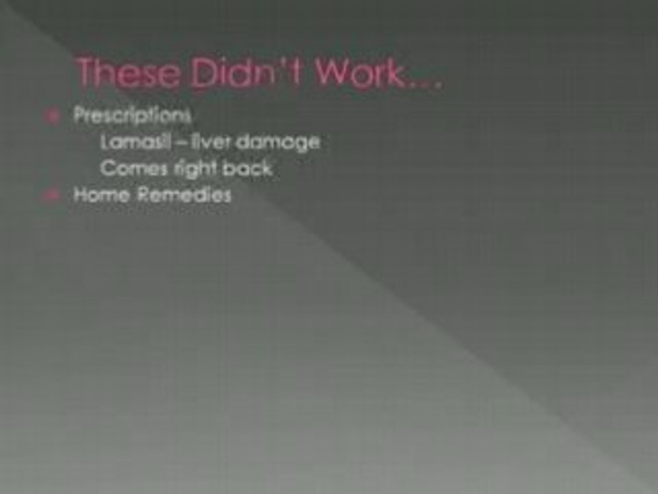 Amazing Nail Fungus Cure