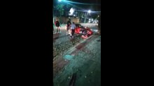 Ferrari fica destruída após acidente em Jardim da Penha
