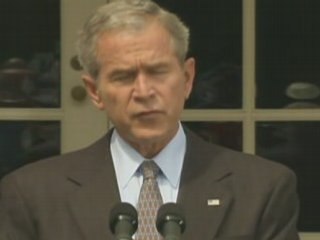 George W. Bush tells Russia to "keep its word" over Georgia