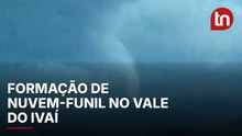 Formação de nuvem-funil no Vale do Ivaí é registrada em vídeo por moradores