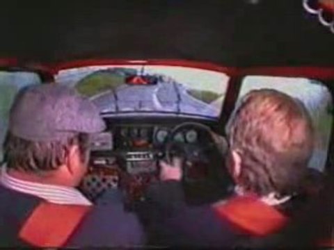 Paddy Hopkirk and Old Mini Cooper Rally Tribute