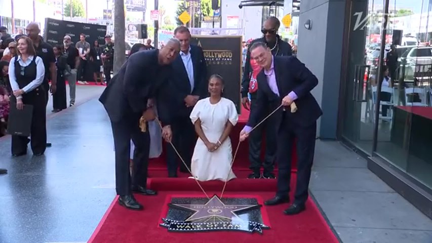 Nia Long star unveiling on the Hollywood Walk of Fame
