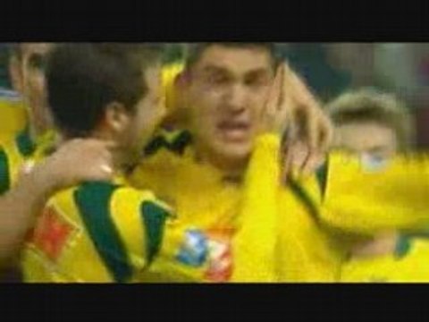 Magnifique coup-franc de Keseru lors de FCNA - LOSC