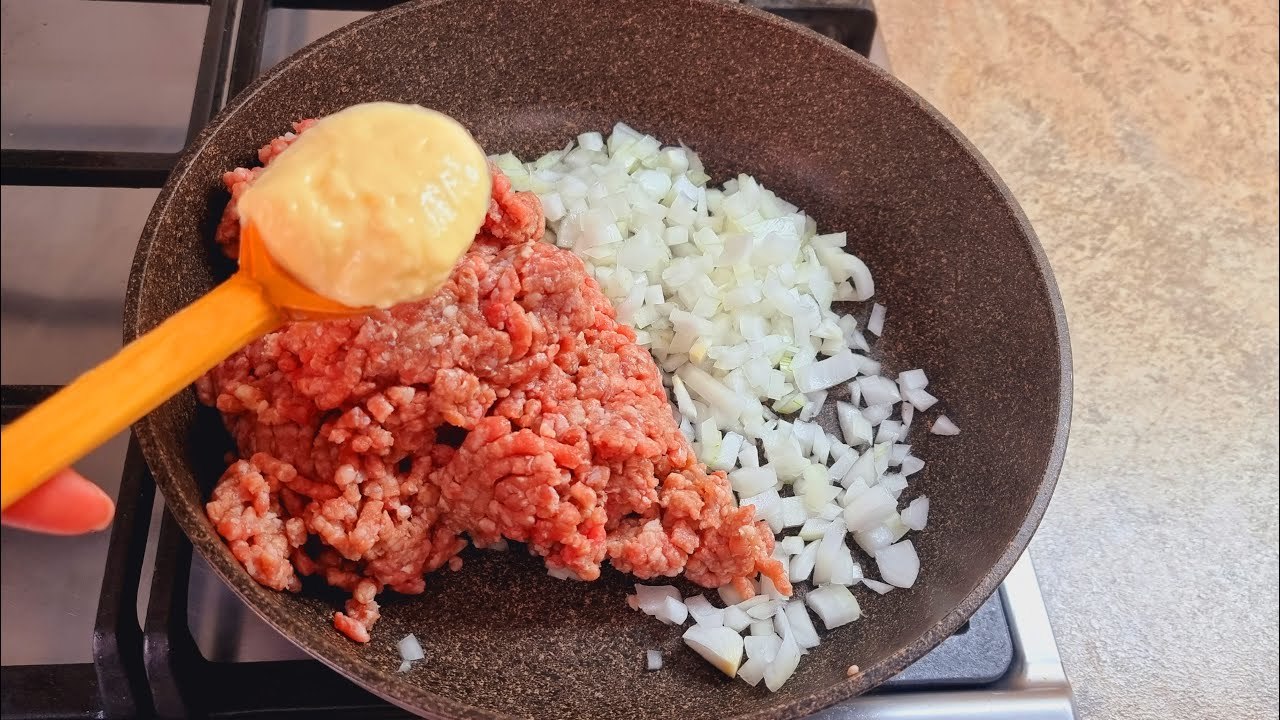 Hackfleisch Rezept, das Sie in 15 Minuten Backzeit überraschen wird