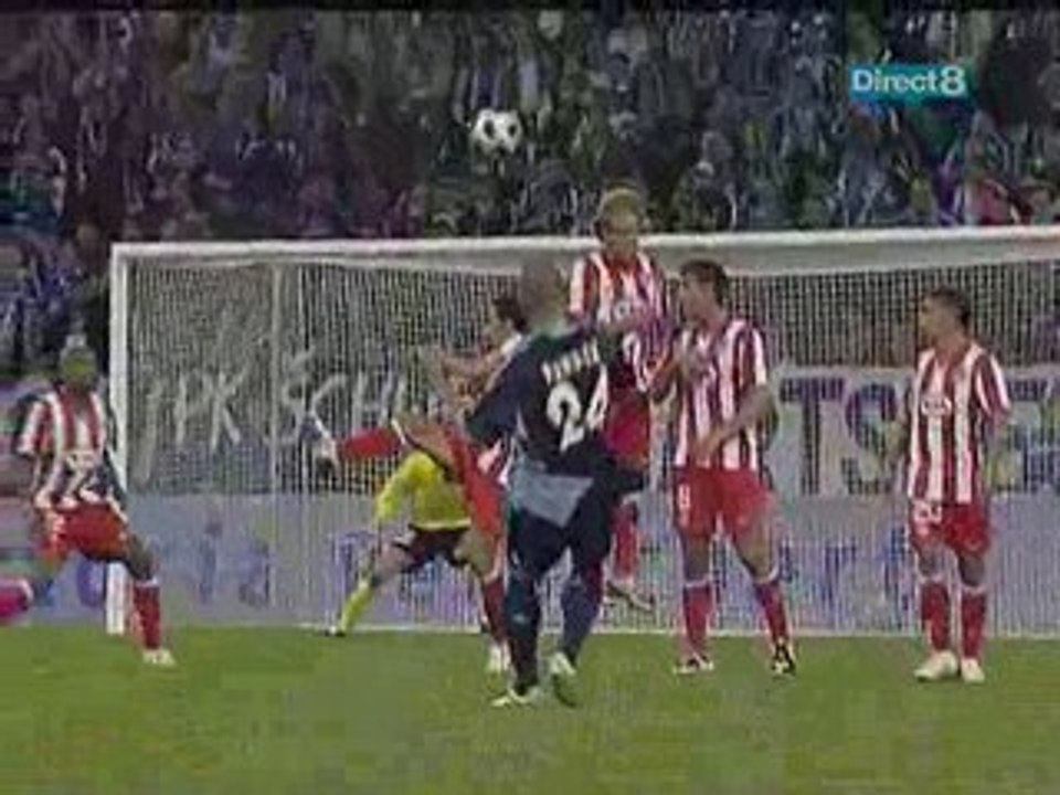 but de pander schalke 04 1-0 atlectico madrid